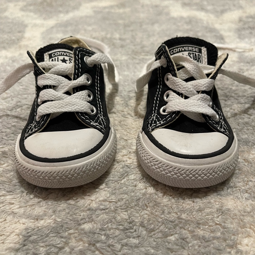 Baby Black Converse